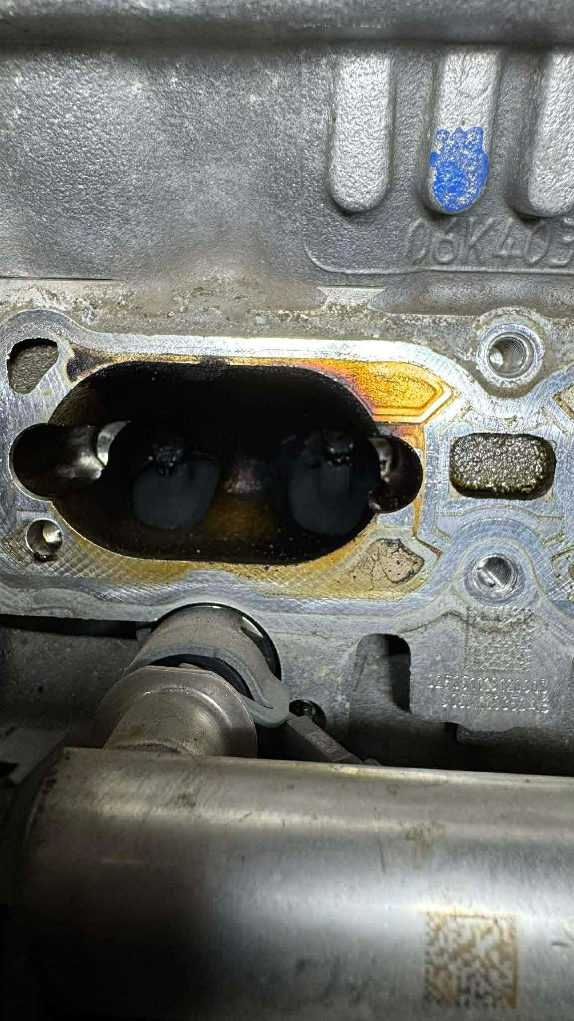 Zawory po czyszczeniu